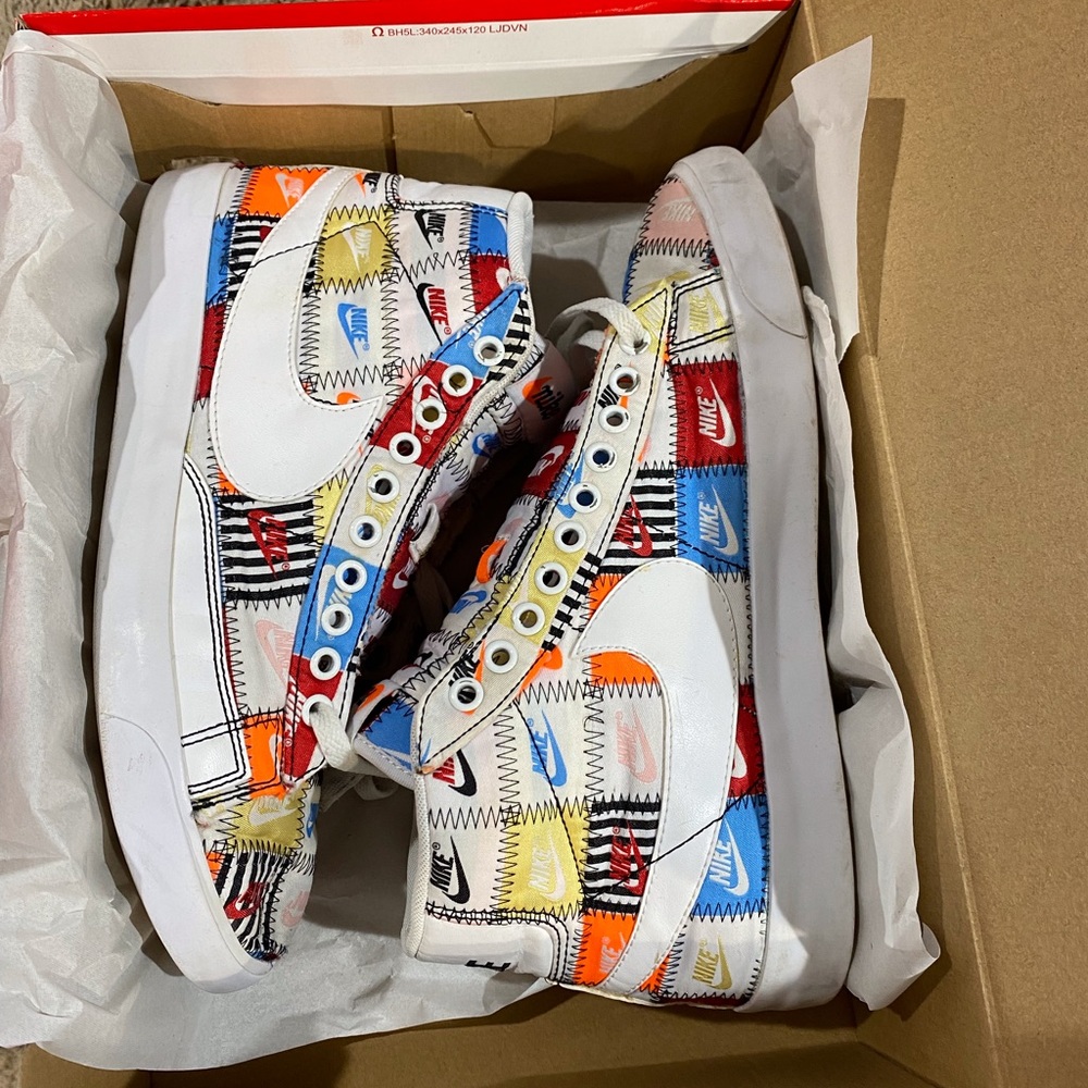 Nike Patchwork Mens Athletic Shoes